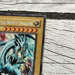 Yugioh Blue-Eyes White Dragon BPT-003 Secret Rare Promo LP-MP - Image 5