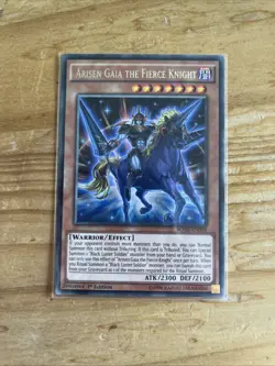 Arisen Gaia the Fierce Knight [BOSH-EN098] Rare Near Mint 1st Edition - Yugioh s - Image 1