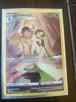 Gardevoir Pokemon Card - Refinement Ability, Magical Shot Attack - Image 1