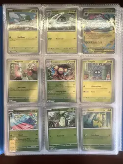 Pokemon Mega Evolution Complete Base Set 262 Cards. HOLO RARE REVERSE HOLO ex - Image 1