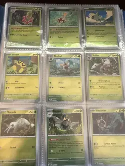 Pokemon Mega Evolution Complete Base Set 262 Cards. HOLO RARE REVERSE HOLO ex - Image 2