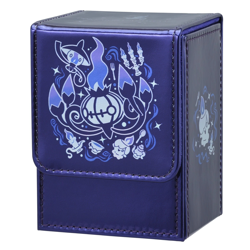 ONE DAY shipping Pokemon Flip Deck Case Chandelure Card Game & card sleeves - Image 2