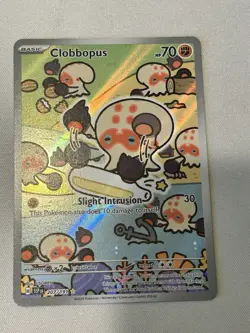 Pokemon TCG Clobbopus 207/191 Surging Sparks Illustration Rare Holo Card - Image 1