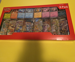 Pokemon Prismatic Evolutions COSTCO 8-PACK FREE SHIPPING! Promo Cards Mini-Tins! - Image 1