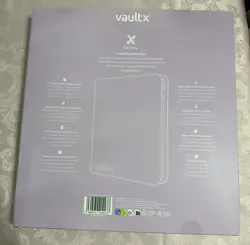 Vault X Exo-Tec - Purple 12 Pocket Zip Binder - Fits 480 Cards - New - Image 4