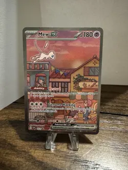 Mew EX 053 Scarlet & Violet Promo Holo Pokemon TCG Card NM Condition - Image 1