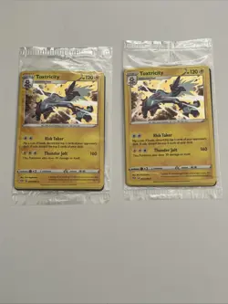 (2) Toxtricity - (Cosmos Holo) 063/189 Holo Pokemon SEALED PROMO Cards - Image 1