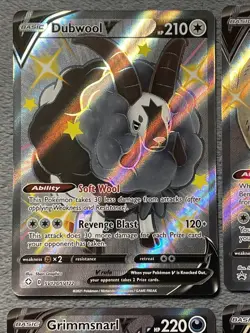 Pokemon Cards Lot Shiny Rare Holo Promo Indeedee Grimmsnarl Boltund Dubwool ++++ - Image 2