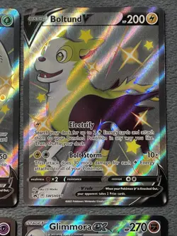 Pokemon Cards Lot Shiny Rare Holo Promo Indeedee Grimmsnarl Boltund Dubwool ++++ - Image 4
