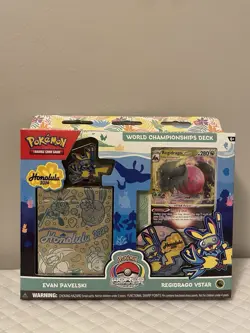 Pokemon Cards - 2024 World Championships Deck - REGIDRAGO VSTAR [Evan Pavelski] - Image 1