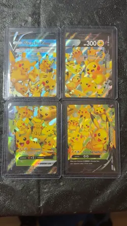 Pikachu V-Union [Set of 4] SWSH139 SWSH140 SWSH141 SWSH142 Promo Cards Holo NM - Image 1
