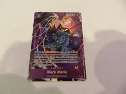OP08-074 Black Maria Two Legends One Piece Card Game Alternate Art - Image 1