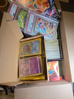 Pokemon Card Lot IR Ex Vintage Accessories Card Sleeves PSA Graded Vintage Bulk - Image 1