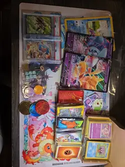 Pokemon Card Lot IR Ex Vintage Accessories Card Sleeves PSA Graded Vintage Bulk - Image 2