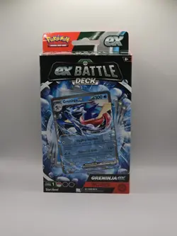 Pokemon TCG ex Battle Deck Greninja ex Factory Sealed Box 60 Card Deck New - Image 1