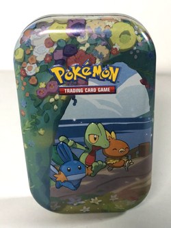 Pokemon Go! Mini Card Container Tin TREECKO TORCHIC MUDKIP Empty No Cards - Image 1