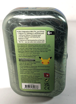 Pokemon Go! Mini Card Container Tin TREECKO TORCHIC MUDKIP Empty No Cards - Image 2