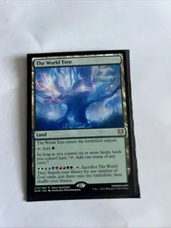 The World Tree Kaldheim Card Regular Edition - Image 1
