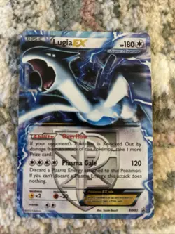 Pokemon Lugia EX TCG BW83 Team Plasma Black Star Promo Card - Image 1