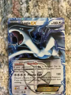 Pokemon Lugia EX TCG BW83 Team Plasma Black Star Promo Card - Image 3