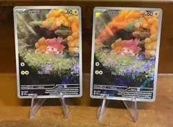 Pawmi 226/091 Paldean Fates Full Art Illustration Rare Pokemon (2 Cards) NM/MINT - Image 1