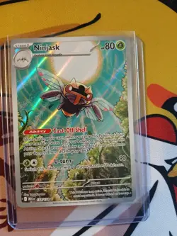 Pokemon TCG Card Lot Containing 4 Full Art Holos With Ninjask & Night Stretcher - Image 2