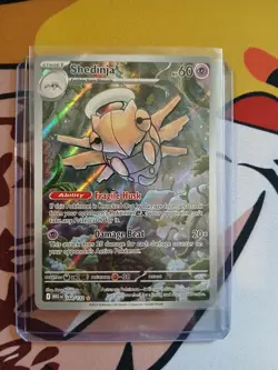 Pokemon TCG Card Lot Containing 4 Full Art Holos With Ninjask & Night Stretcher - Image 4