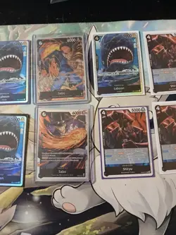 One Piece Tcg Prb-02 Lot Of 9 Black Cards. Sabo Alternate Art 014. Laboon. - Image 3