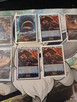 One Piece Tcg Prb-02 Lot Of 9 Black Cards. Sabo Alternate Art 014. Laboon. - Image 4