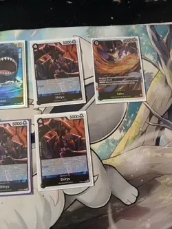 One Piece Tcg Prb-02 Lot Of 9 Black Cards. Sabo Alternate Art 014. Laboon. - Image 5