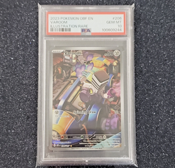 PSA 10 Varoom Illustration Rare Obsidian Flames #206/197 Gem MT Card Pokemon TCG - Image 1