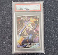 PSA 10 Varoom Illustration Rare Obsidian Flames #206/197 Gem MT Card Pokemon TCG - Image 2