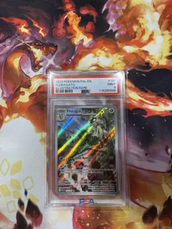Pokemon TCG Paldea Evolved Floragato Holo Card Illustration Rare 197/193 PSA 9 - Image 1