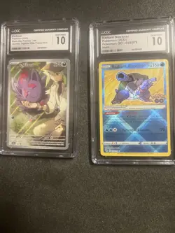 Pokemon 2 Cards CGC 10 Graded Lot - Image 1