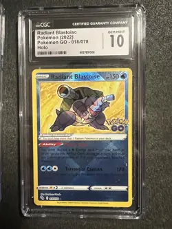 Pokemon 2 Cards CGC 10 Graded Lot - Image 3