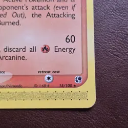 Arcanine 15/100 Ex Sandstorm Pokemon Card E Series Rare Non-Holo - Image 4