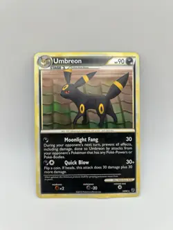 Pokemon TCG Umbreon Undaunted Card 10/90 Regular Non-Holo - Image 1