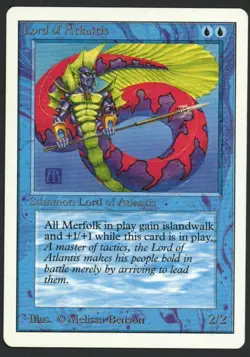 ***Unlimited Lord of Atlantis*** MTG Unlimited Kid Icarus - Image 1
