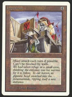 ***Unlimited Juggernaut*** MTG Unlimited Kid Icarus - Image 1