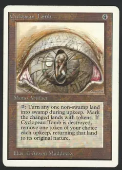 ***Unlimited Cyclopean Tomb (Roller Line)*** MTG Unlimited Kid Icarus - Image 1