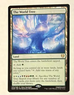 MTG Magic the Gathering The World Tree (275/551) Kaldheim LP - Image 1
