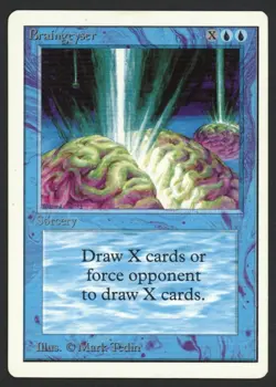 ***Unlimited Braingeyser (Roller Line)*** MTG Unlimited Kid Icarus - Image 1