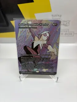 Spider-Gwen, Web-Warrior - Najeela, the Blade-Blossom (Borderless FOIL) SEE DESC - Image 1