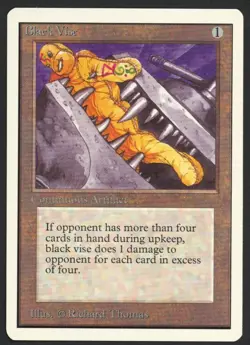 ***Unlimited Black Vise*** MTG Unlimited Kid Icarus - Image 1