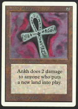 ***Unlimited Ankh of Mishra (Roller Line)*** MTG Unlimited Kid Icarus - Image 1