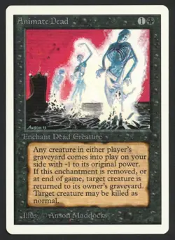 ***Unlimited Animate Dead*** MTG Unlimited Kid Icarus - Image 1