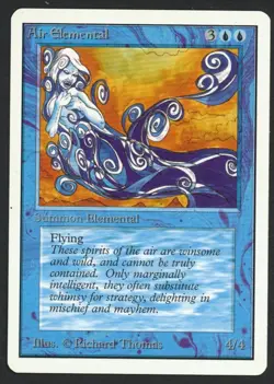 ***Unlimited Air Elemental*** MTG Unlimited Kid Icarus - Image 1