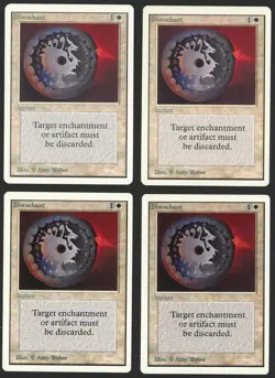***4x Unlimited Disenchant*** MTG Unlimited Kid Icarus - Image 1