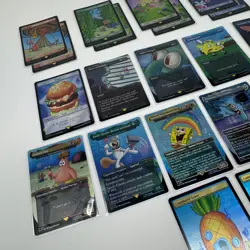 Magic The Gathering Secret Lair x Spongebob Squarepants Complete Foil Bundle - Image 4
