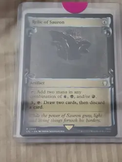 Relic of Sauron (Showcase Scrolls) Commander: the Lord of the Rings: Tales of... - Image 1